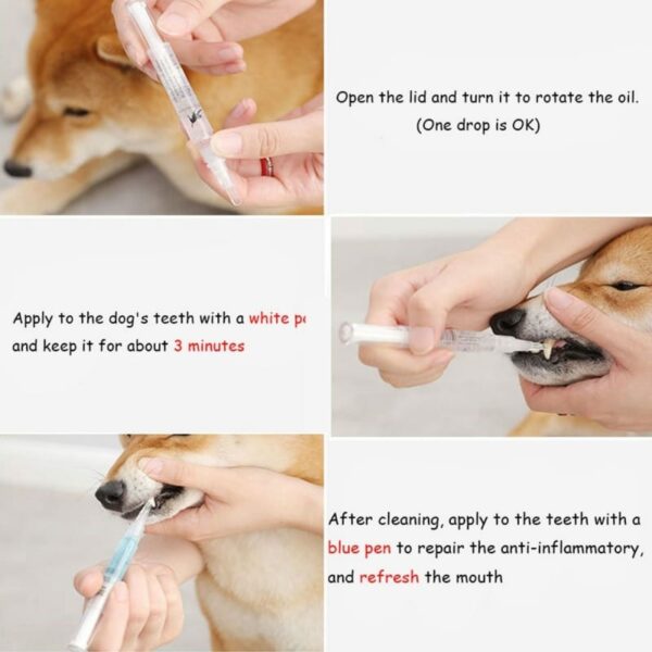 Pet Dog Cat Teeth Cleaning Pen