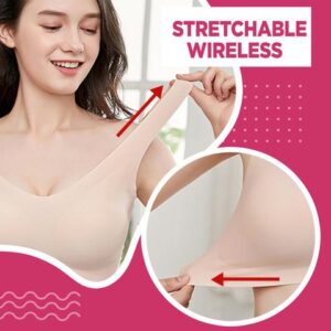 Plus Size Ice Silk Comfort Bra
