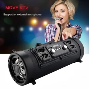 Portable High-power Music Barrel Bluetooth Speaker