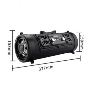 Portable High-power Music Barrel Bluetooth Speaker