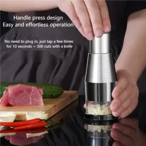 Pressed Garlic Chopper