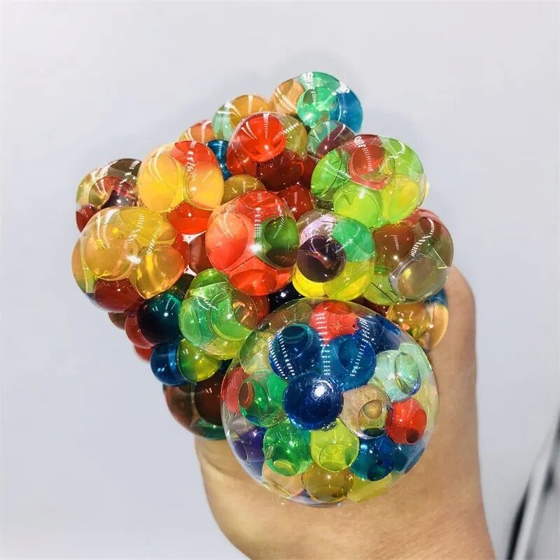 Psychedelic Rainbow Stress Reliever Ball