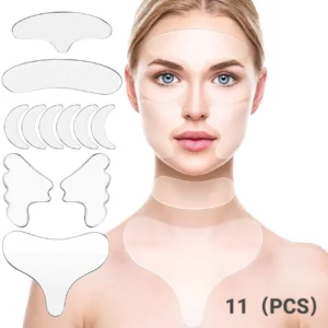 REUSABLE SILICONE PATCHES - MOISTURIZE AND REPAIR WRINKLES