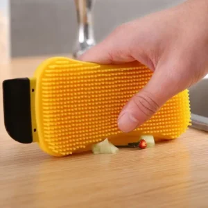 3-in-1 Premium Silicone Re-Kitchen Sponge