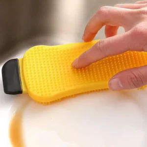 3-in-1 Premium Silicone Re-Kitchen Sponge