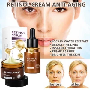 Retinol Anti Aging Face Cream & Essence