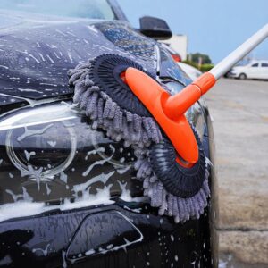 Retractable Double Layer Car Wash Brush