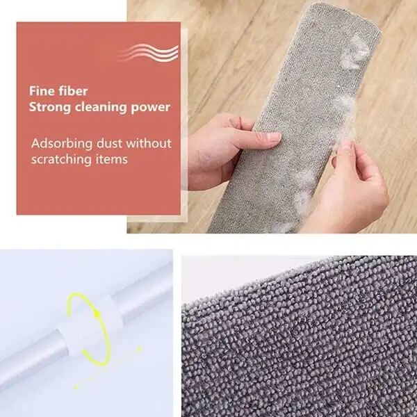 Retractable Gap Dust Cleaner