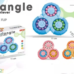 Rotating Magic Beans Gyro Magic Cube Fidget Toys Adults Kids Fingertip Stress Relief Spin Bead Puzzles Children Education Game