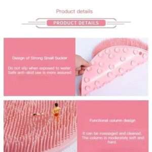 SHOWER FOOT & BACK SCRUBBER MASSAGE PAD