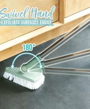 Scalable Rotatable Floor Scrub Brush