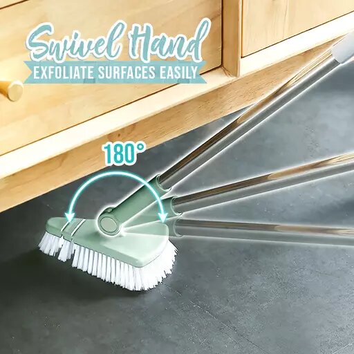 Scalable Rotatable Floor Scrub Brush