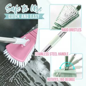 Scalable Rotatable Floor Scrub Brush