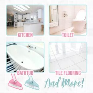 Scalable Rotatable Floor Scrub Brush
