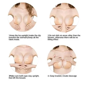 Self-Adhesive Invisible Gathering Of Bras