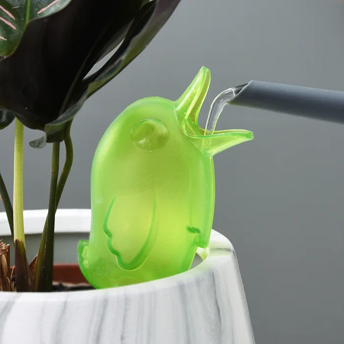 Self Spike Planter Drip Watering Bird