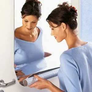 Shatterproof wall mirror