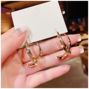 Simple Curved Earrings