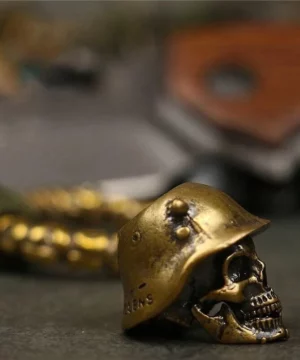 Skull Pendant Made Of Brass