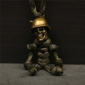 Skull Pendant Made Of Brass