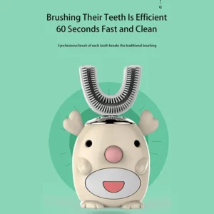 Smart 360 Degree U-Shaped Childrens Electric Toothbrush