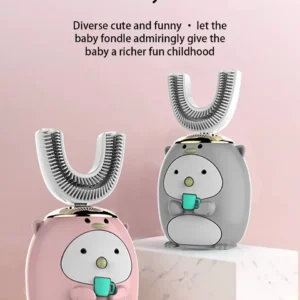Smart 360 Degree U-Shaped Childrens Electric Toothbrush