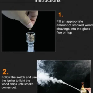 Smoke Gun Kit for Making Bubble Cocktail