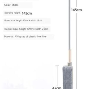 Squeeze Flat Mop Hand Free Washing