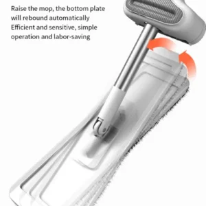 Squeeze Flat Mop Hand Free Washing