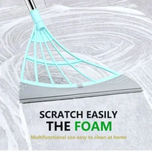 Squeeze Silicone Broom Sweeping Water and Pet Hair