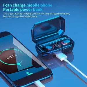 TWS Bluetooth 5.1 Earphones Waterproof Charging Box