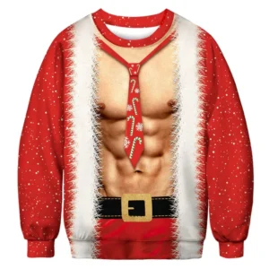 Topless Big belly Ugly Sweatshirt