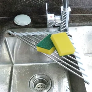 Roll Up Triangular Dish Drying Rack
