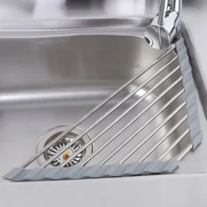 Roll Up Triangular Dish Drying Rack