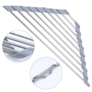 Roll Up Triangular Dish Drying Rack