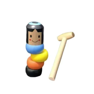 Unbreakable Wooden Man Magic Toy