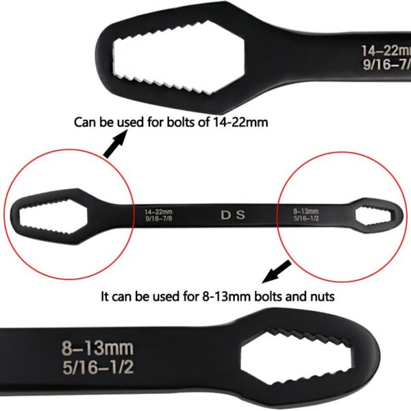 Universal Double-Sided Wrench