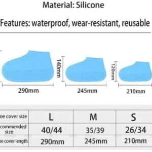 WATERPROOF SHOE COVER SILICONE