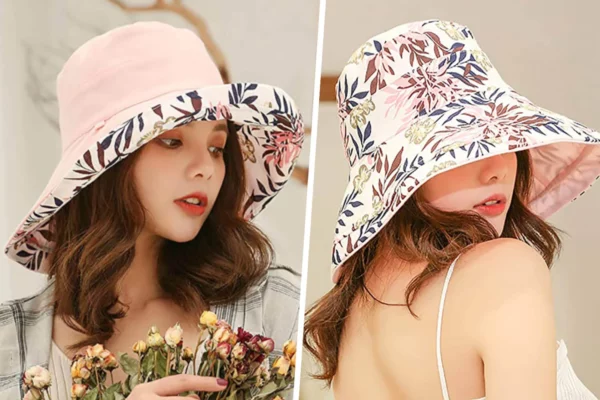 Wide Brim Cotton Summer Hat