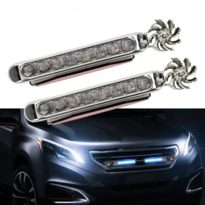 Wind-Powered LED Car Lights
