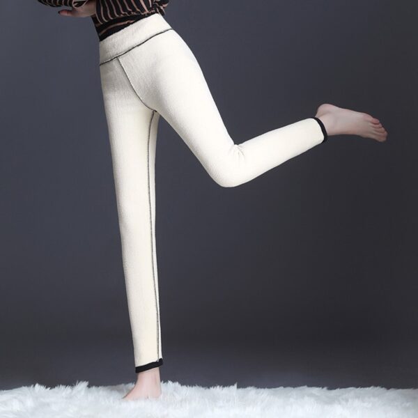 Warm Tight Cashmere Thick Pants for Winter