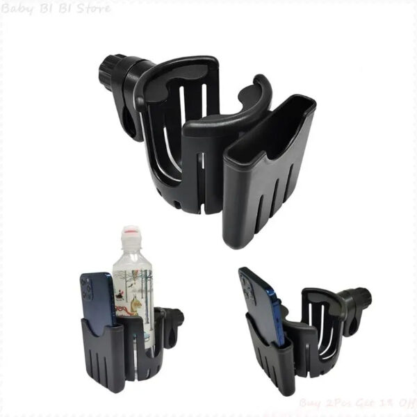 2-in-1 Universal Cup Phone Drinks Holder