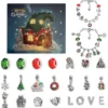 24 Days Countdown Calendar DIY Christmas Advent Calendar Bracelets Set