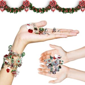 تقویم 24 روز شمارش معکوس مجموعه دستبندهای تقویم ظهور کریسمس DIY