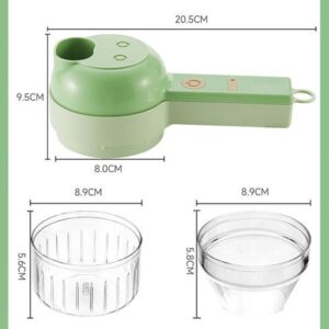 4 in 1 Handheld Electric Vegetable Slicer Set