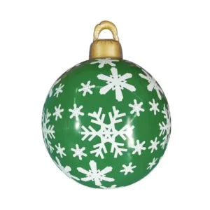 60CM Outdoor Christmas PVC inflatable Decorated Ball