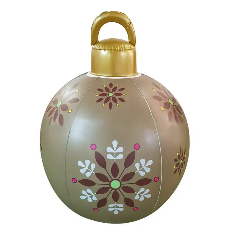 60CM Outdoor Christmas PVC inflatable Decorated Ball