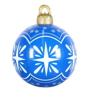 60CM Outdoor Christmas PVC inflatable Decorated Ball