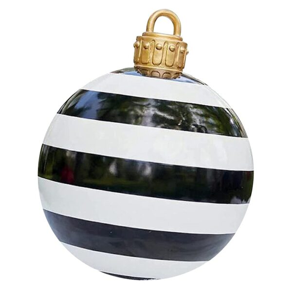 60CM Outdoor Christmas PVC inflatable Decorated Ball