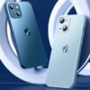 AG Glass Lens Protection Frosted Case For iPhone
